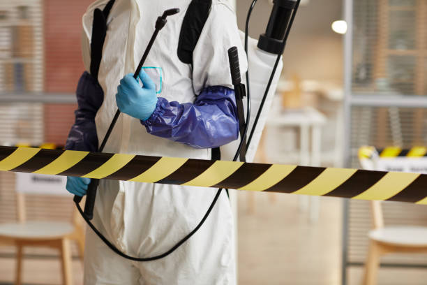 Professional Blood Cleanup technician working in Hickman, TN